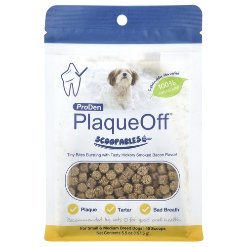 ProDen PlaqueOff® Scoopables, For Small & Medium Breed Dogs, Hickory Smoked