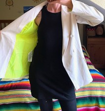 Cotton Candy 80er Jahre Blazer Beige Neon Gel...