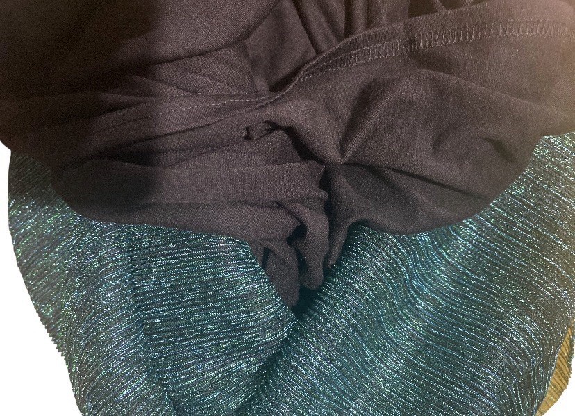 MinkPink Astrid Shimmery Emerald green Mini dress XS View 4