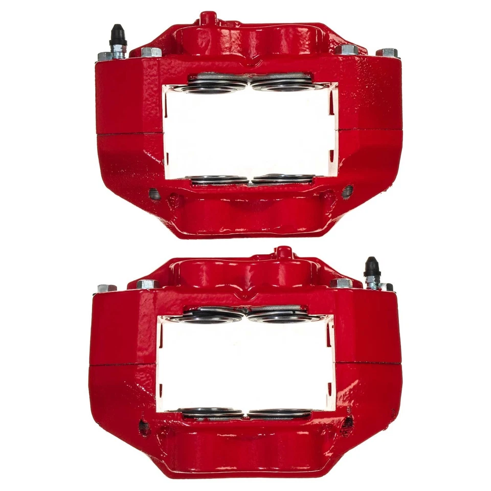 Pinças revestidas a pó vermelho PowerStop S1784 para 95-04 Toyota Tacoma - Imagem 3 de 4