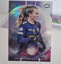 2024-25 Topps Chrome UEFA Women's | Sarah Mattner SKN St. Polten | Vibe VB-8 Ro…