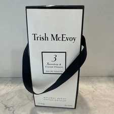 Trish McEvoy  3 Snowdrop & Crystal Flowers 1.7 OZ EAU DE TOILETTE NEW IN BAG