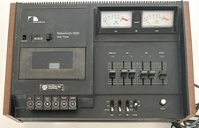 Nakamichi 500 Dual-Tracer Cassette Deck 1974 Vintage working good condition