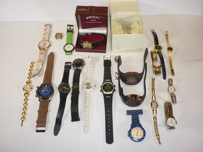 Uhren Herren/Damen ungeprüft Restposten 20 Rotary Swatch Sekonda Casio etc.