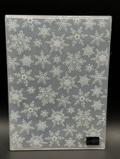 Stampin' Up Winter Snow A2 Embossing Folder