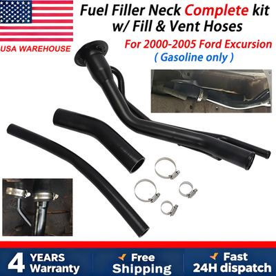 #ad #ad US Fuel Filler Neck Fill amp; Vent Hoses For 2000 2005 Ford Excursion Gasoline only $98.99