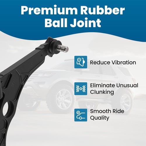 Passenger Side Front Lower Control Arm Ball Joint for Chrysler 200 2015 -17 Dart - Picture 4 of 20