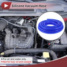 33Ft 5/8" 16mm ID 3.5mm Thickness Silicone Vacuum Hose for Air and Water Blue
