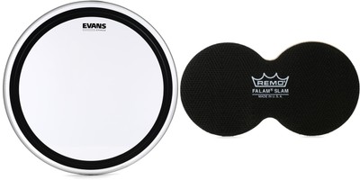 Evans BD22EMAD2 + Remo KS-0012-PH- Value Bundle