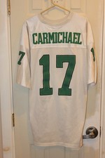 white 1973 Philadelphia Eagles Harold Carmichael (17) stitched Mitchell & Ness j