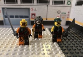 (81) Bucko Minifigures Lot LEGO Ninjago