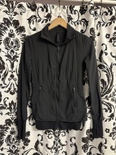 Lululemon Fitted Jacket Sights Seen Jacket Black Size 4 Excellent