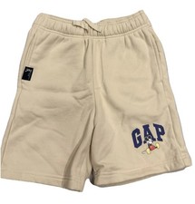 Gap Kids Disney Mickey Mouse Cream Shorts Size Medium