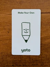 Yoto Make Your Own Card - Brand New, Single Card