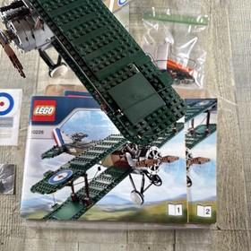 Lego 10226 Sopwith Camel 883 pcs 100% Complete with Box and Both Manuals