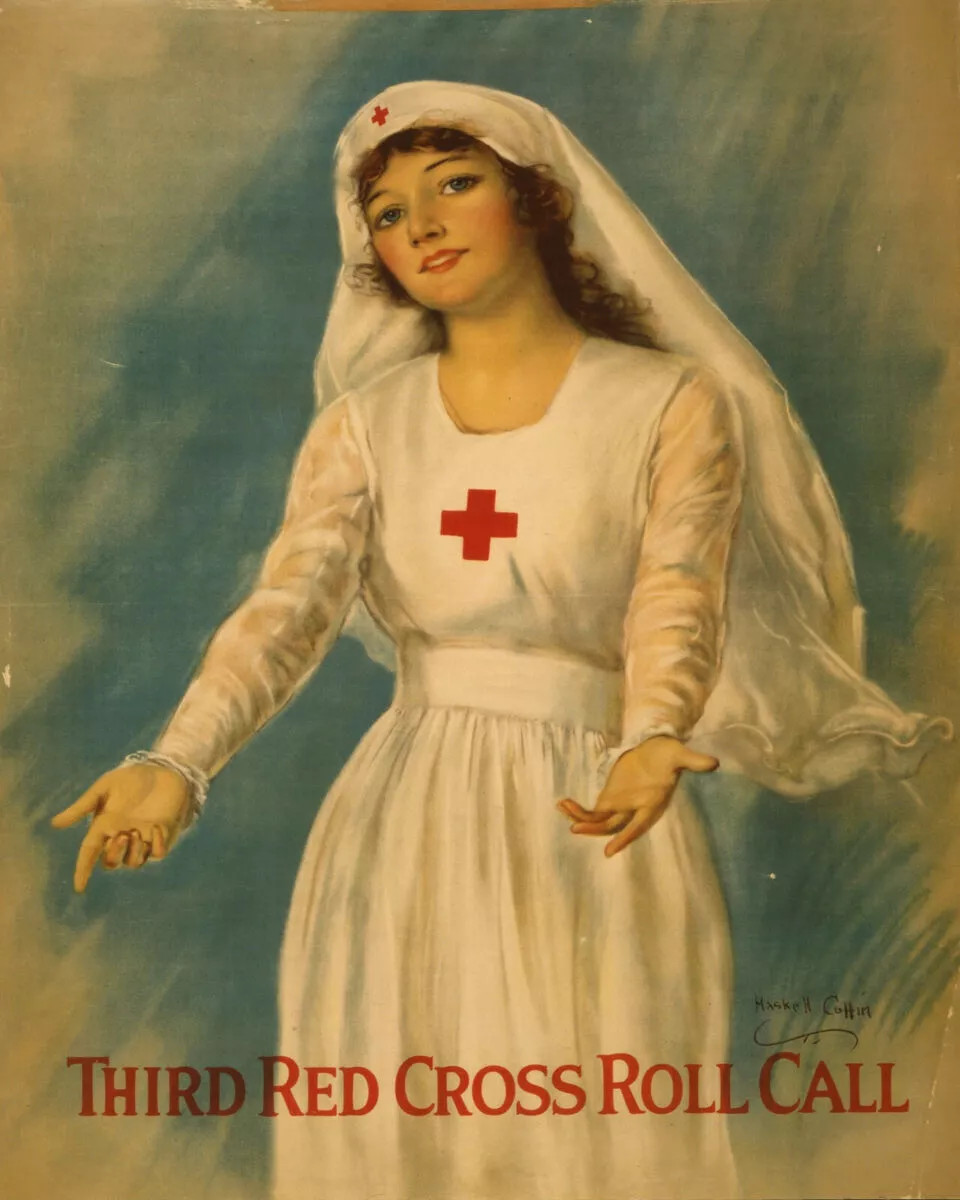 WW1 Red Cross Nurse Haskell Coffin 4x6 Picture Celebrity Print