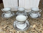 Vintage Mikasa Fine China Cambridge Floral Tea Cups and Saucers - Set L9015 — photo 1