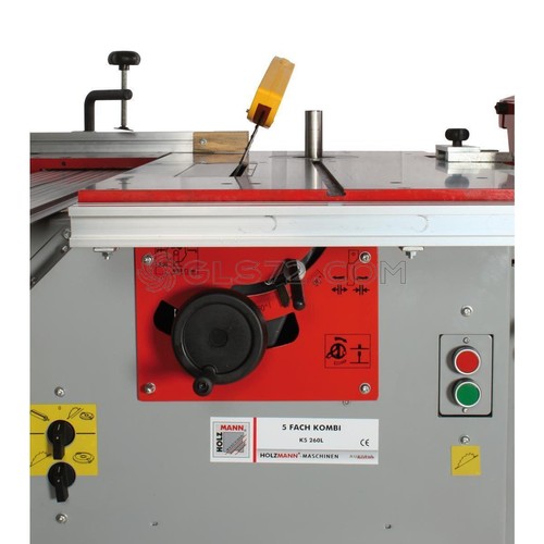 Maquina para la madera con 5 funciones y 3 motores HOLZMANN k526Ol 400V - Imagen 5 de 5
