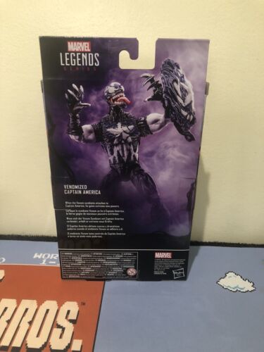 Marvel Legends Maximum Venomized Captain America 6-inch Actionfigur - Bild 3 von 4