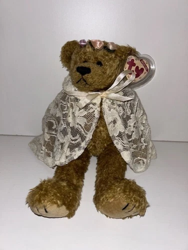Ty Collectibles, Eve the Bear, Vintage 1993, Jointed, 12 inches