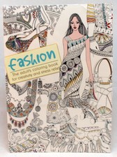 Oceanis Adult and Teen Coloring Book High Fashion Clothing Theme