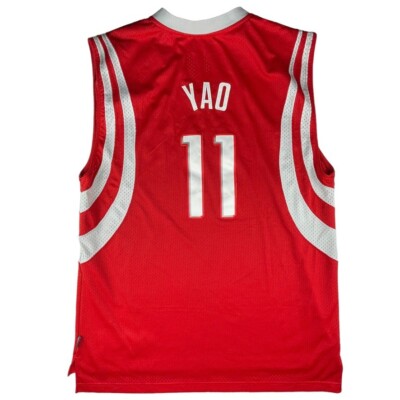 Houston Rockets Yao Ming Reebok NBA Authentic basketball jersey