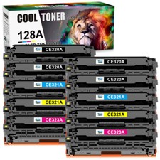 Toner for HP 128A CE320A LaserJet Color CM1415fnw CP1525nw CP1525n CM1415fn lot