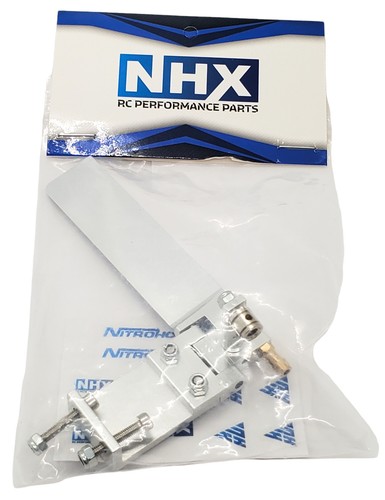 NEW NHX Alum 95mm Rudder with Water Pickup SL FREE US SHIP - Picture 5 of 5