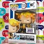 Zenitsu Agatsuma - Demon Slayer Funko Pop 987 Anime Funimation + Protector