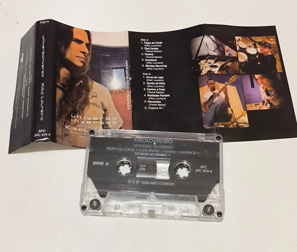 Kiko Loureiro of angra - Universo Inverso 2006 - original indonesia tapes - Image 2 of 4