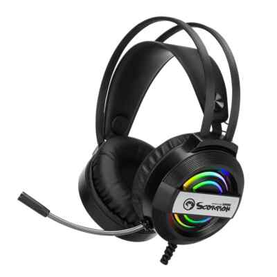 Marvo Scorpion Stereo Gaming Wired Headphones Headphones With Microphone HG8902