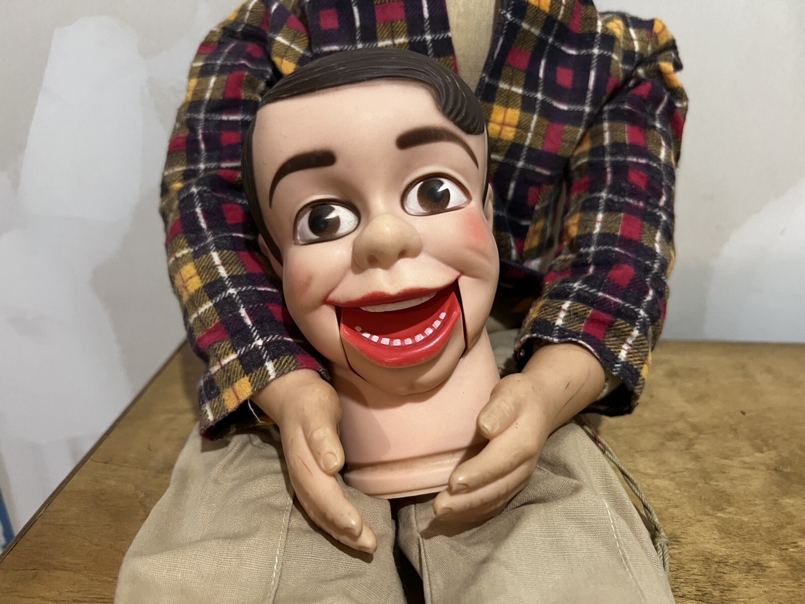 Vtg novelty Jimmy Nelson Danny O'Day ventriloquist dummy Doll PARTS Or