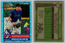 2025 Topps Heritage Baseball CHROME REFRACTOR BLUE PINK SPARKLE #1-500 You Pick!