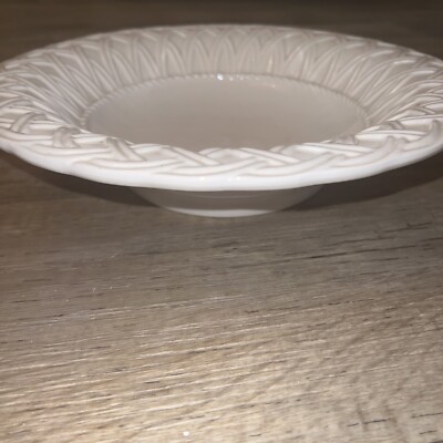 Tiffany & Co. White Woven Basket Weave 13