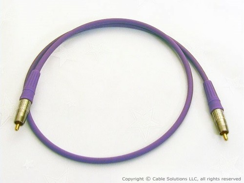 Canare LV-61S Custom Video/Audio/RF/RCA/BNC/F Cable 17m - Picture 4 of 9