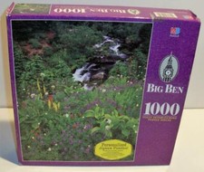 New Sealed 1998 MB BIG BEN Mt RAINIER NATIONAL PARK 1000 Pc Jigsaw Puzzle 4962-7