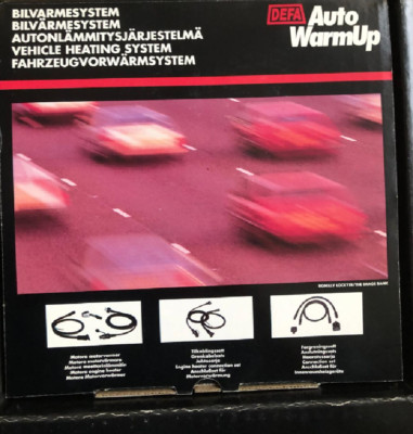 DEFA Fahrzeugvorwärmsystem Motorheizung Auto Warmup AWU-145ST BMW 2