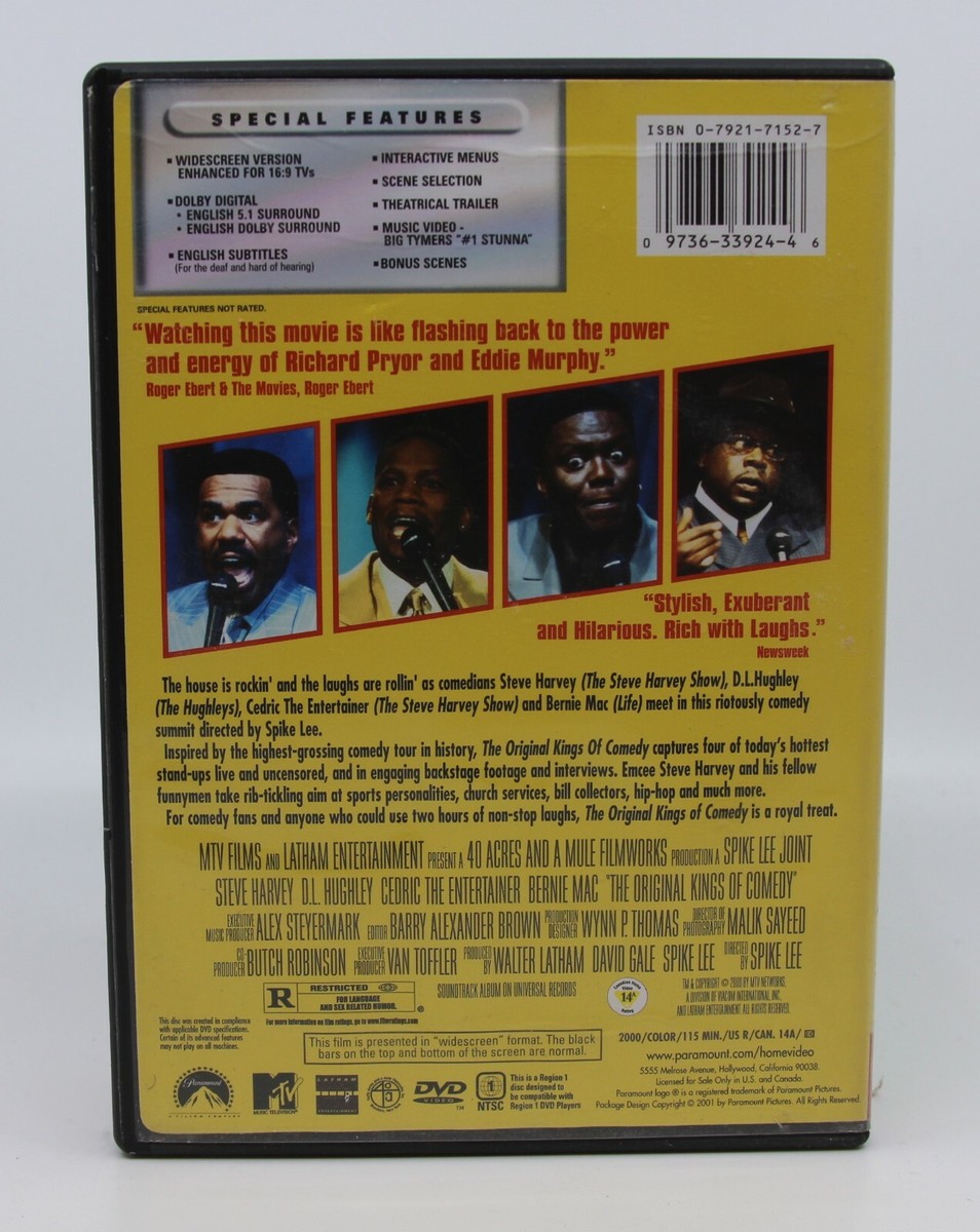 The original kings of comedy - DVD english audio only