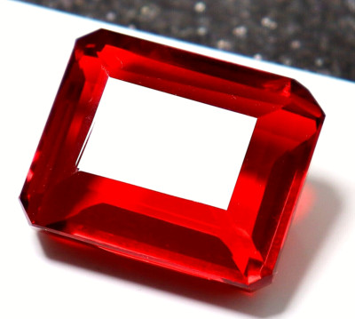 101 Ct Natural Ruby Stunning Red Emerald Shape CERTIFIED Rare Loose Gemstone