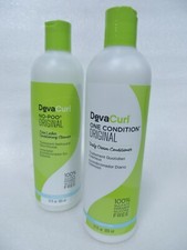 DEVA CURL NO POO ORIGINAL CLEANSER  ONE CONDITION 12 OZ