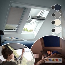 VELUX Set Hitzeschutz Plus: Verdunkelung + Markise GGL GPL..GGU GPU.. grau 0705