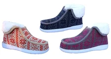 New Women Indoor/Outdoor Knitting Slipper Shoe Boot Nice Warm Comfortable-3028