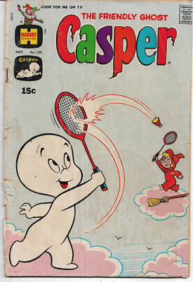 HARVEY Bronze Age : Casper the friendly Ghost #159 (Warren Kremer??) 1971