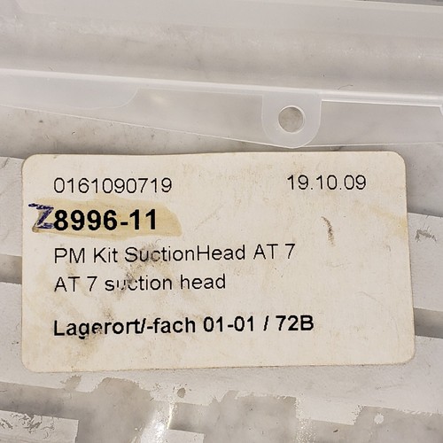 PM Kit Suction Head AT 7 Lagerort/-fach 01-01/72B 8996-11 - Picture 9 of 9