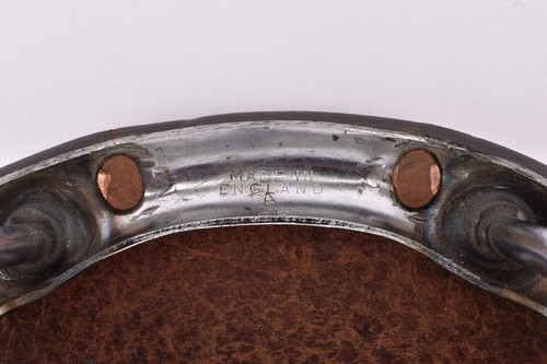 NOS Black Brooks Professional Team Special Leather Saddle, Lüders Berlin 1966 - Picture 10 of 11