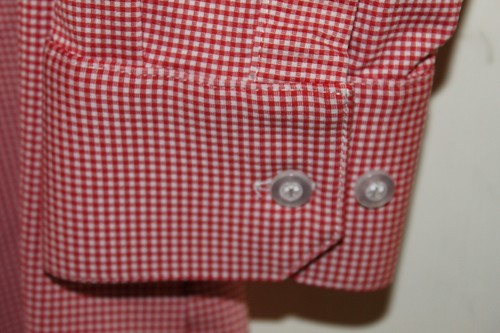 MIZZEN+MAIN American Made Button Front Shirt Men's M Trim Fit Long Sleeve - Imagen 8 de 10