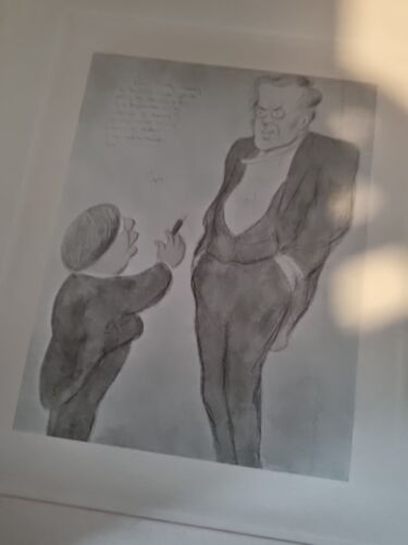 A book of Caricatures By Max Beerbohm. Loose leaves. HB DJ 1st edition 1907 - Picture 24 of 24