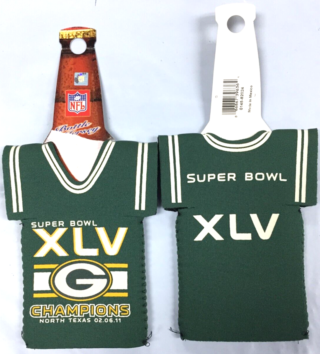Green Bay Packers NFL Super Bowl XLV Champions NFL Jersey Bottle