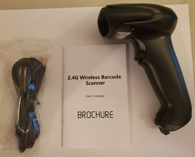 Symcode Wireless  2.4G Barcode Scanner Model MJ-2030  New Open Box