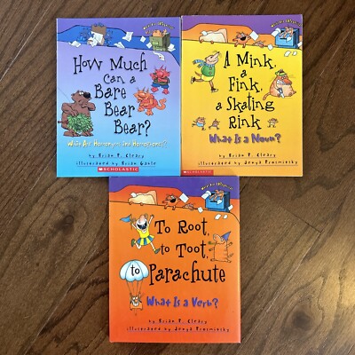 Lot Of 3 Words Are Categorical Books, Brian P Cleary, What Is A Noun, Grammar